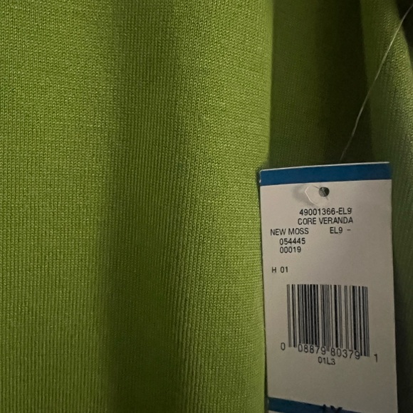 Jones New York Vibrant Green Short Sleeve Tee - Picture 4 of 5